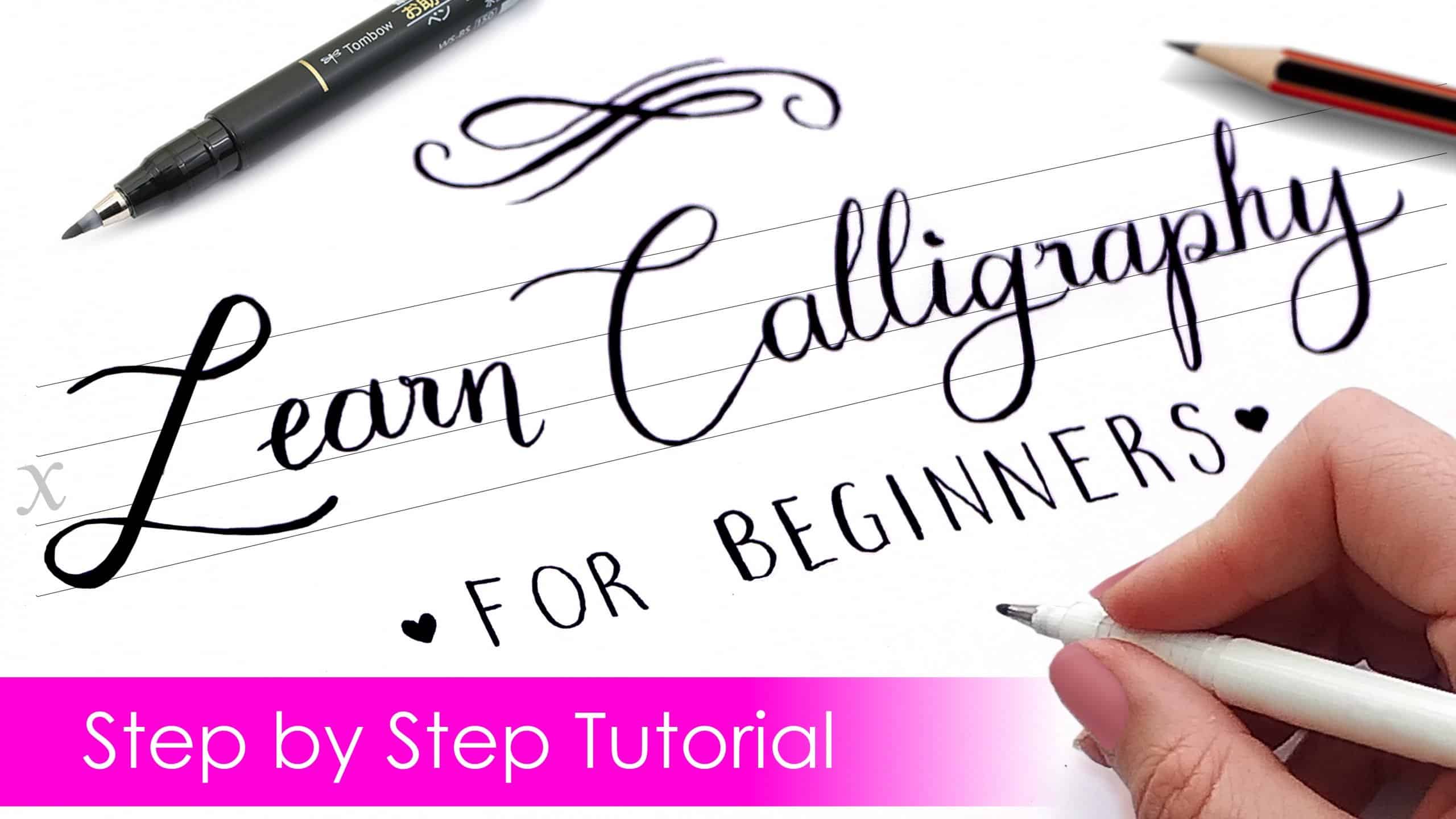How To Write Calligraphy Easy