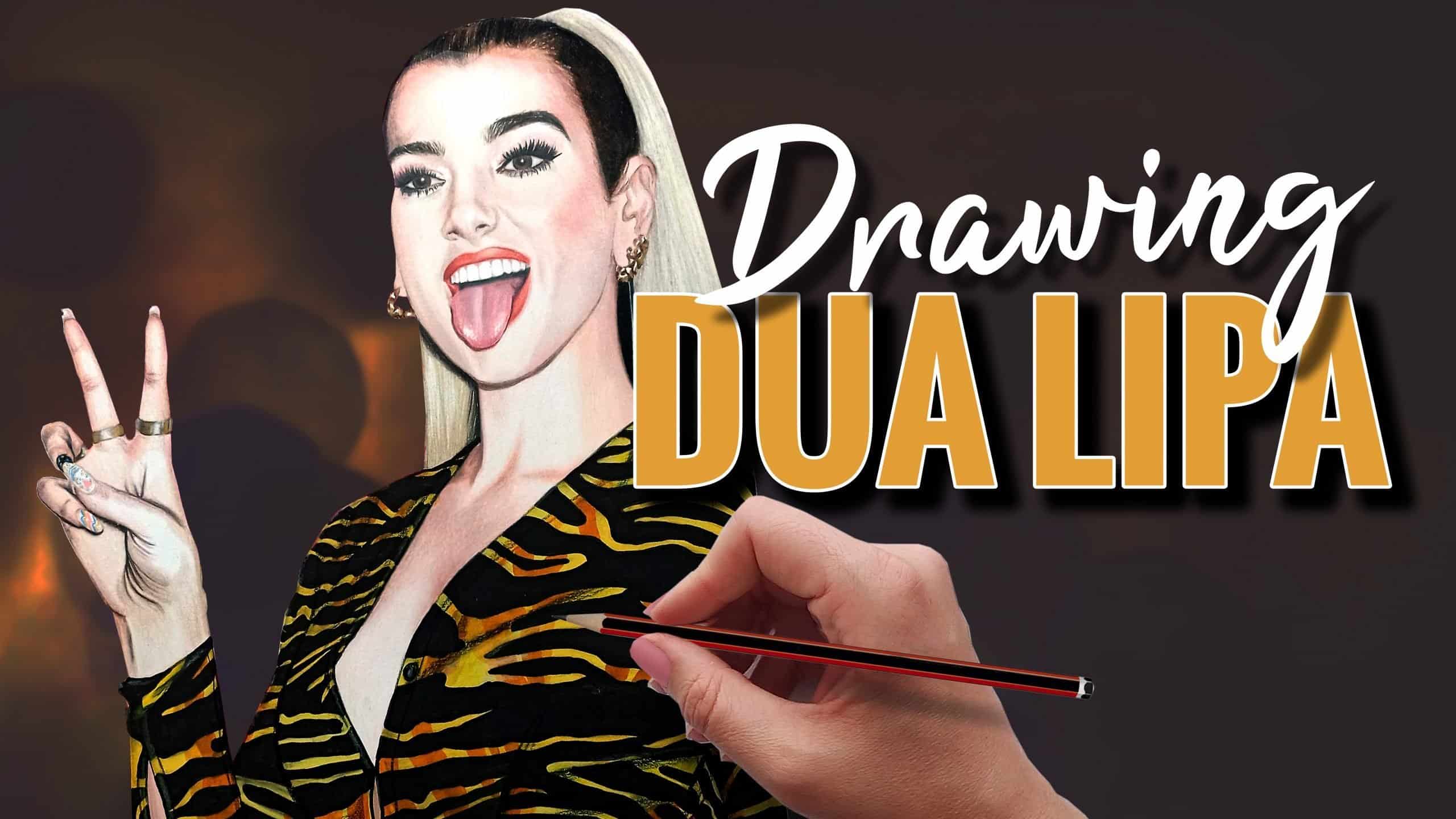 Dua Lipa Drawing