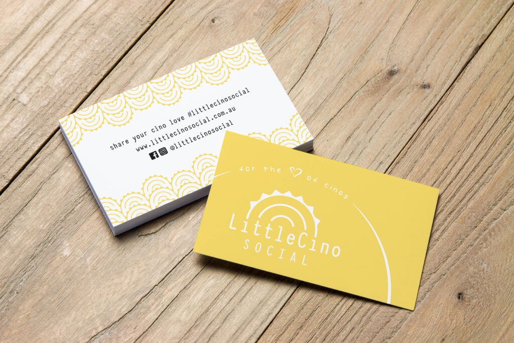 Little Cino Social Business Card