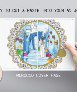 Morocco Bullet Journal Blank Theme / Printable for Journal or Planner (DIGITAL DOWNLOAD)