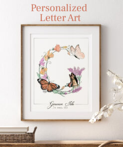 Personalized Letter Art